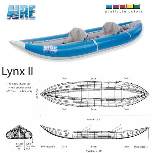 AIRE】Lynx II Air Floor Kayakのご紹介！ – PADDLE SHOP SPIRIT